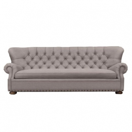 Диван RESTORATION HARDWARE Черчиль с обивкой из льна
