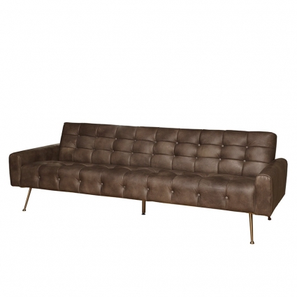 Диван ROOMERS FURNITURE с обивкой из натуральной кожи