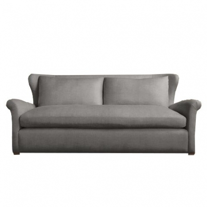 Диван RESTORATION HARDWARE Бирх серого цвета