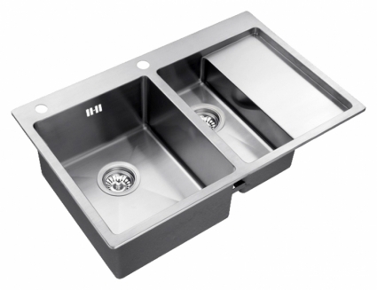 Мойка кухонная Zorg Inox RX RX-5178-2-L