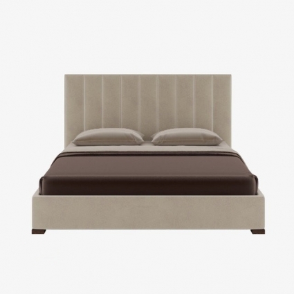 Кровать IdealBeds Modena Vertical 140х200 бежевого цвета