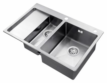 Мойка кухонная Zorg Inox RX RX-5178-2-R