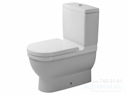 Унитаз напольный Duravit Starck 3 