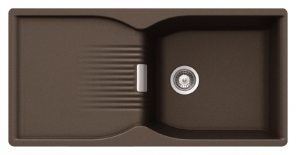 Мойка кухонная Schock Campus 60D Large (D-100L) мокка
