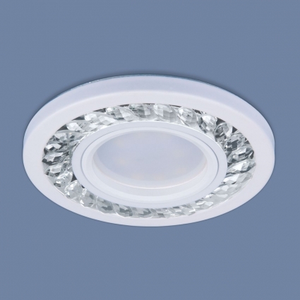 Встраиваемый светильник Elektrostandard 8355 MR16 CL/WH прозрачный/белый 4690389041068