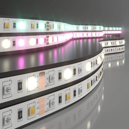 Светодиодная лента Elektrostandard 14,4W/m 60LED/m 5050SMD MIX RGB/дневной белый 5M 4690389172267