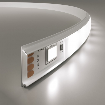 Профиль гибкий алюминиевый с экраном Elektrostandard LL-2-ALP012 4690389170515