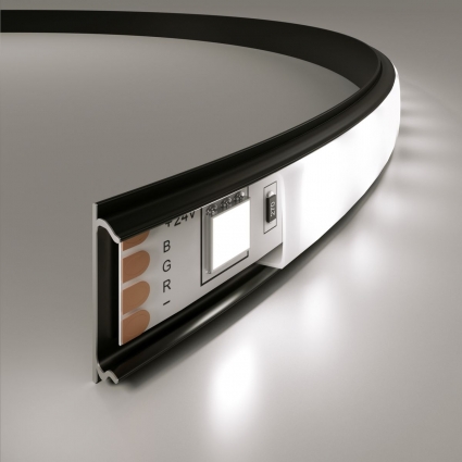 Профиль гибкий алюминиевый с экраном Elektrostandard LL-2-ALP012 4690389170539