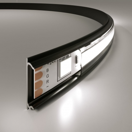 Профиль гибкий алюминиевый с экраном Elektrostandard LL-2-ALP012 4690389170546