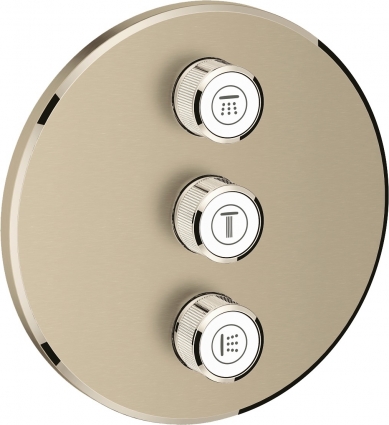 Переключатель потоков Grohe Grohtherm SmartControl 29122EN0 на три потребителя, никель
