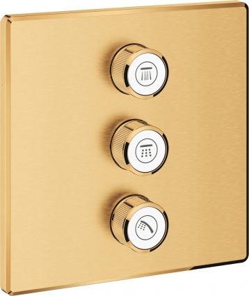 Переключатель потоков Grohe Grohtherm SmartControl 29127GN0 на три потребителя, холодный рассвет