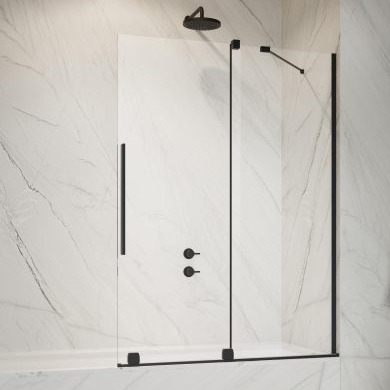 Шторка на ванну Radaway Furo Black PND II 150 R