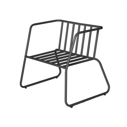 Кресло Woodi Bauhaus By Varya Schuka серого цвета