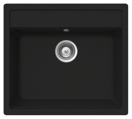 Мойка кухонная Whinstone Немос 1B черная