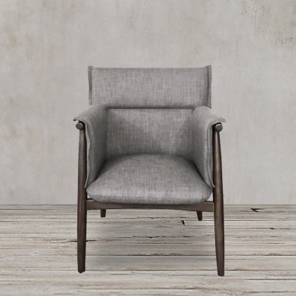 Кресло ROOMERS FURNITURE серого цвета