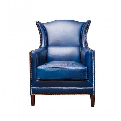 Кресло ROOMERS FURNITURE синего цвета