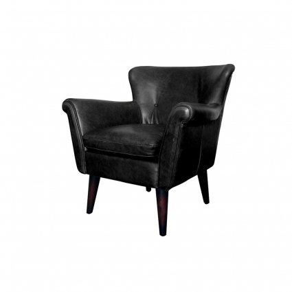 Кресло ROOMERS FURNITURE черного цвета