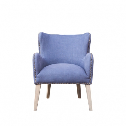 Полукресло ROOMERS FURNITURE Лори синего цвета