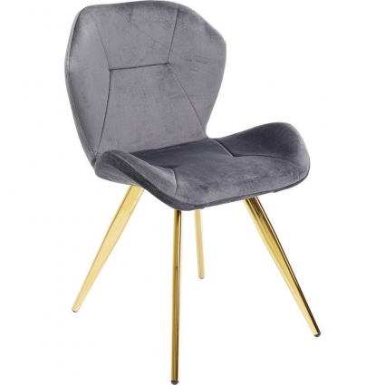 Стул KARE DESIGN Viva серого цвета