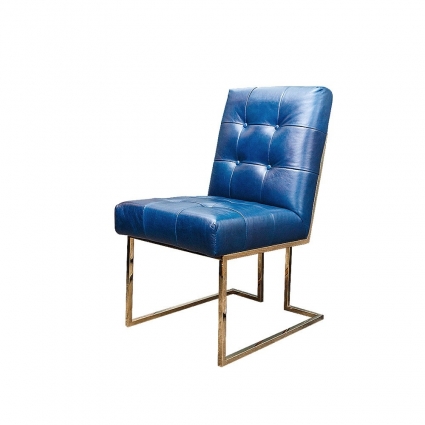 Стул ROOMERS FURNITURE синего цвета