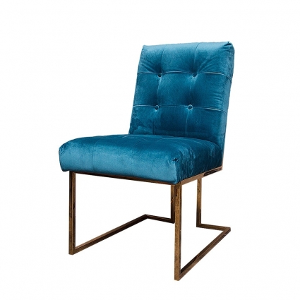 Стул ROOMERS FURNITURE с бархатной обивкой