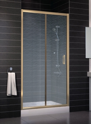 Душевая дверь в нишу Vegas Glass ZP 0100 05 02 стекло шиншилла, 100