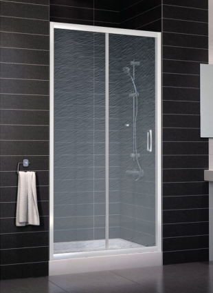 Душевая дверь в нишу Vegas Glass ZP 0100 01 02 стекло шиншилла, 100