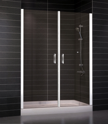 Душевая дверь в нишу Vegas Glass E2P 0095 01 05 стекло бронза, 95