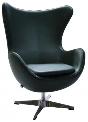 Кресло bradexhome Egg Chair зеленого цвета