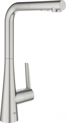 Смеситель Grohe Zedra 32553DC2 для кухонной мойки, суперсталь