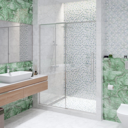 Коллекция плитки Global Tile Bienalle Зеленый