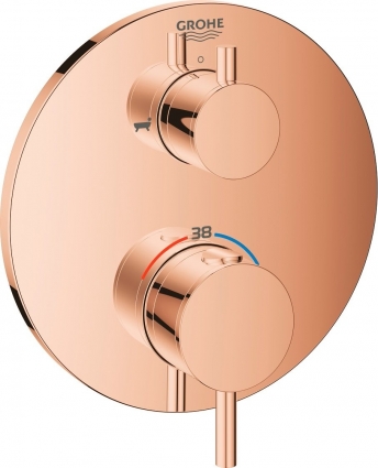 Термостат Grohe Atrio 24138DA3 для ванны с душем, теплый закат
