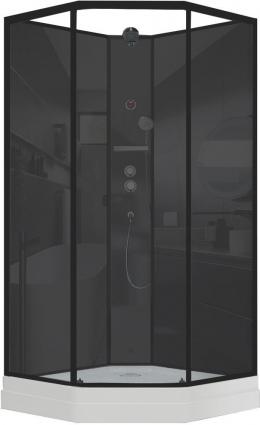 Душевая кабина Timo Premium Ilma-709 B Black