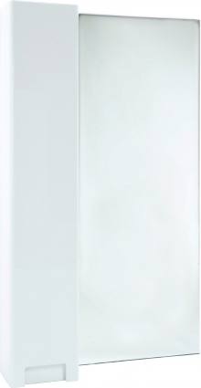 Зеркало-шкаф Bellezza Пегас 50 L, белое