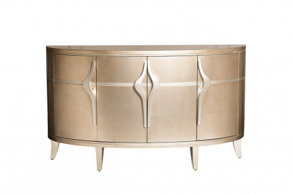 Комод Garda Decor из натурального дерева и МДФ