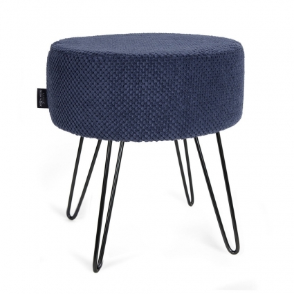 Пуф ARBEN DECOR MAGIC Метеор Citus Denim темно-синего цвета 