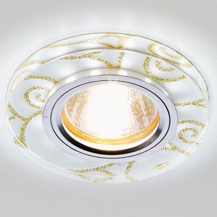Встраиваемый светодиодный светильник Ambrella light Led S231 WH/G