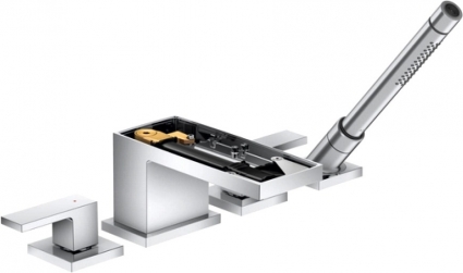 Смеситель Axor MyEdition 47432000 на борт ванны, без панели