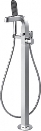 Смеситель Bravat Wave F674108C-B напольный