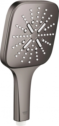 Душевая лейка Grohe Rainshower SmartActive 130 Cube 26582A00 темный графит