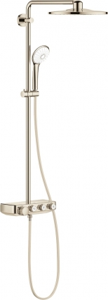 Душевая стойка Grohe Euphoria SmartControl System 310 Duo 26507BE0 с термостатом, никель