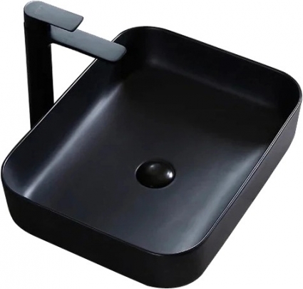 Раковина Mira MR-5039MB матовая, черная