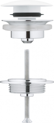 Донный клапан для раковины Grohe 65807LS0 белая луна