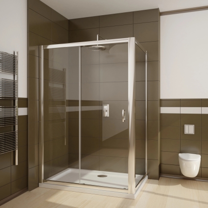 Душевой уголок Radaway Premium Plus DWJ+S 140x75 прозрачное стекло