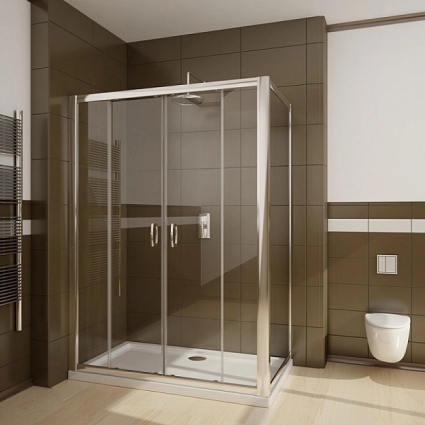 Душевой уголок Radaway Premium Plus DWD+S 150x75 прозрачное стекло