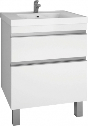 Тумба для комплекта Dreja Grace Plus 60 белый глянец напольная
