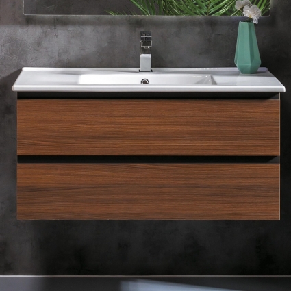 Тумба для комплекта Armadi Art Capolda 100 dark wood