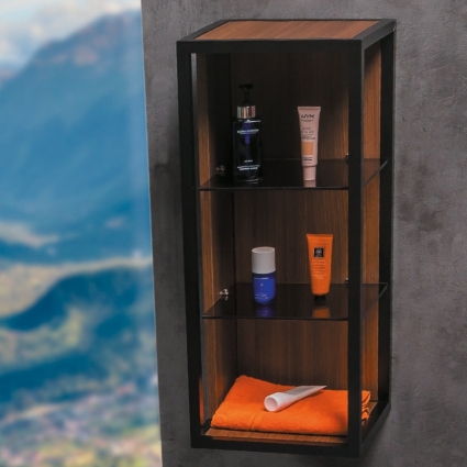 Полка Armadi Art Loft dark wood, 75 см