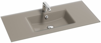 Мебельная раковина Jacob Delafon Sherwood EB1830RU-DE5 100 см, матовый базальт