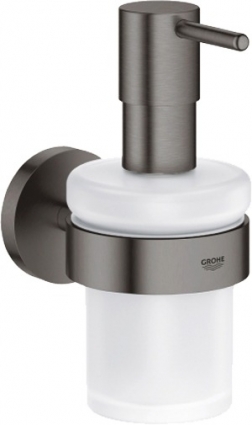 Дозатор Grohe Essentials 40394 темный графит, матовый